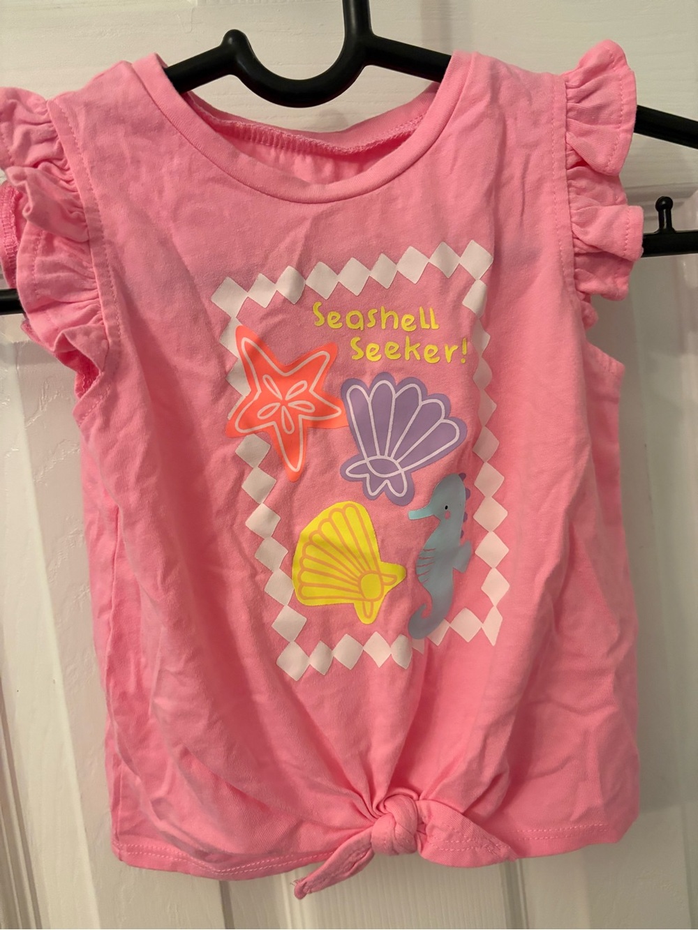 Garanimals Pink Seashell Seeker Graphic Tank Top